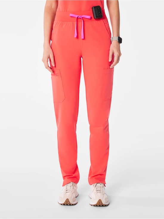 Figs Pants - FIGS- Yola High waisted scrub pants in fireside color